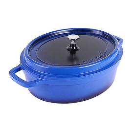 casserole 7.5 ltr cast aluminum blue | suitable for induction product photo