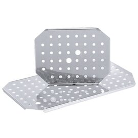 insert bottom GN 1/1 stainless steel perforated  L 470 mm product photo