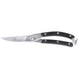poultry shears with spring | blade length 80 mm  L 250 mm  • handle colour black product photo