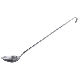 ladle with lengthwise pouring rim 75 ml 100 x 70 mm | handle length 370 mm product photo