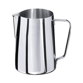 milk jug |water pitcher stainless steel 18/10 with lid shiny 150 ml H 55 mm product photo