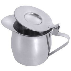 little coffee pot stainless steel with lid double-walled 300 ml H 85 mm product photo