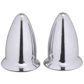 salt shaker|pepper shaker stainless steel  Ø 65 mm  H 85 mm  • 1 hole|4 holes  • hole Ø 1.5 mm|2 mm product photo