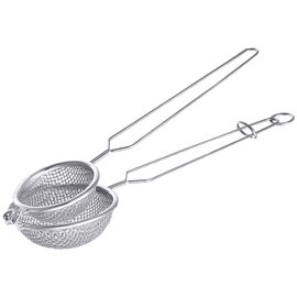 baking sieve set of 2 Ø 130 mm • perforated | 3 x 3 mm | handle length 260 mm product photo