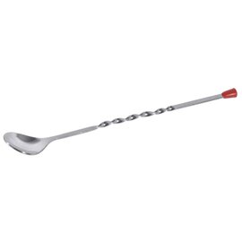 bar spoon stainless steel  L 280 mm | twisted handle product photo