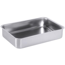 display dish stainless steel 3.0 ltr 315 mm  x 215 mm  H 65 mm product photo