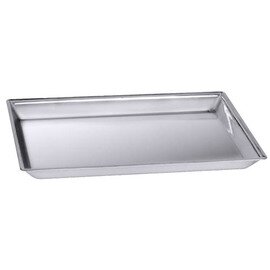 display tray stainless steel matt 210 mm  x 145 mm  H 20 mm product photo