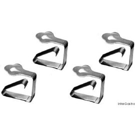 Tablecloth clips stainless steel 18/10  L 50 mm  B 45 mm product photo