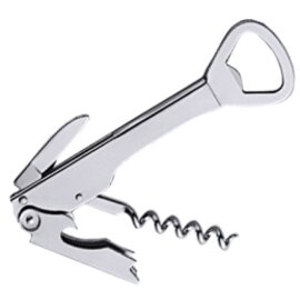 waiter corkscrew stainless steel  L 130 mm • foldable • multi-functional • shiny product photo