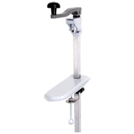 table mounted can opener tabletop unit plastic stainless steel  L 750 mm  | sturdy wheeling product photo