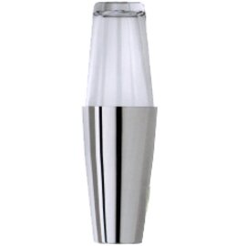 Boston cocktail shaker with mixing glass | effective volume 500 ml product photo