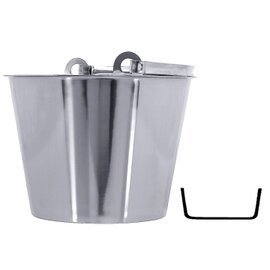 bucket stainless steel 7 ltr  Ø 255 mm  H 240 mm product photo