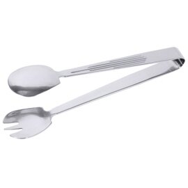 serving tongs stainless steel 18/0 spoon | fork shiny  L 195 mm product photo