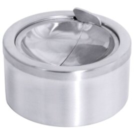 Wind ashtray made of stainless steel, glass or porcelain