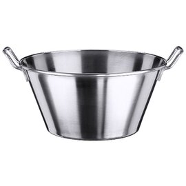 tub 16 ltr stainless steel  Ø 400 mm  H 200 mm product photo