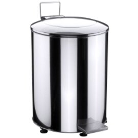 pedal bin stainless steel 50 ltr shiny product photo