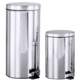 pedal bin 5 ltr stainless steel with pedal shiny Ø 200 mm  H 320 mm product photo