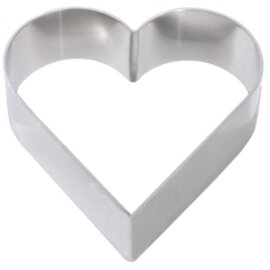tartring aluminium heart Ø 160 mm  H 50 mm product photo
