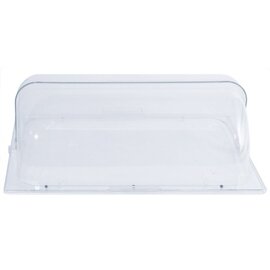 GN rolltop cover  • GN 1/1 polycarbonate clear transparent  L 540 mm  x 335 mm  H 190 mm product photo