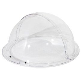 rolltop hood polycarbonate clear transparent  H 230 mm Ø 400 mm product photo