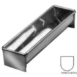 terrine mould stainless steel 18/10 round 160 ml L 135 mm W 40 mm H 45 mm product photo