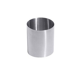 mousse rng stainless steel 18/10 round Ø 100 mm  H 50 mm product photo