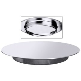 cake plate stainless steel Ø 300 mm  H 35 mm product photo