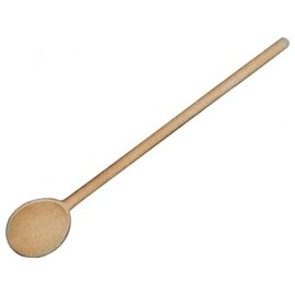 wooden cooking spoon wood round  L 400 mm product photo
