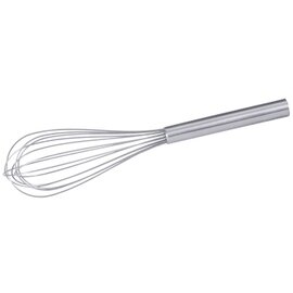 egg whisk stainless steel 14 wires Ø 1.3 mm round handle  L 250 mm product photo
