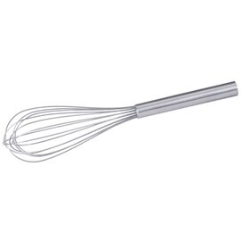 egg whisk stainless steel 14 wires Ø 1.3 mm round handle  L 300 mm product photo