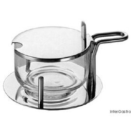 parmesan cruet glass stainless steel • 1 part 200 ml  Ø 120 mm  H 60 mm product photo