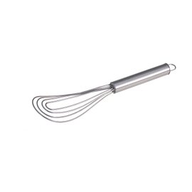 egg whisk stainless steel black plastic handle L 350 mm INTERGASTRO