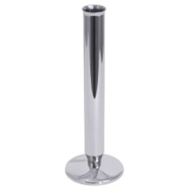 flower vase | candle holder stainless steel silver coloured shiny  Ø 20 mm  H 185 mm product photo