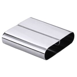 menu card holder • stainless steel L 80 mm x 80 mm H 20 mm product photo