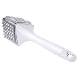 meat hammer cast aluminium 3 tenderising surfaces 60 x 50 mm corrugated smooth  L 270 mm 1000 g product photo