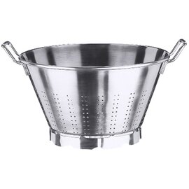 colander 8 ltr stainless steel | perforated bottom and sides | Ø 320 mm  H 190 mm product photo