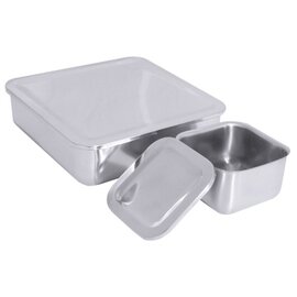 freezing box stainless steel 0.5 ltr  L 95 mm  B 95 mm  H 60 mm product photo