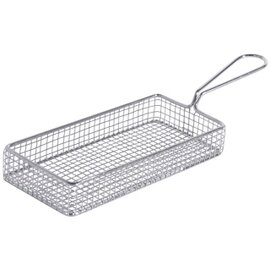 serving frying basket 215 mm  x 105 mm  H 35 mm handle length 105 mm product photo