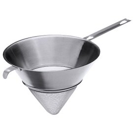pointed gauze sieve 1.4 ltr stainless steel | fine gauze | Ø 195 mm  H 145 mm product photo