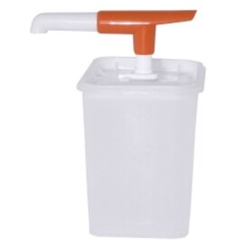 dispenser white orange 3 ltr  L 170 mm  H 350 mm product photo