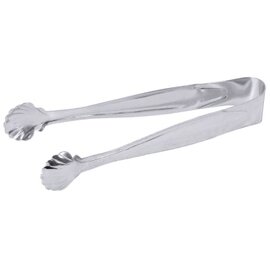 sugar tongs stainless steel 18/0 seashell decor  L 105 mm product photo