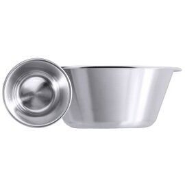 bowl 1.5 ltr stainless steel  Ø 190 mm base Ø 115 mm  H 85 mm product photo