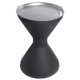 stand ashtray plastic black  Ø 400 mm  H 600 mm product photo