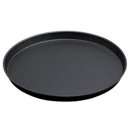 non-stick pizza sheet base Ø 185 mm steel sheet round beaded rim product photo