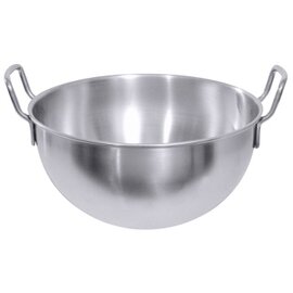 whipping bowl 22 ltr stainless steel  Ø 400 mm  H 240 mm product photo