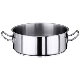 stewing pan KG 2100 PROFESSIONAL 2.5 ltr stainless steel 0.8 mm  Ø 200 mm  H 85 mm  | cold handles product photo