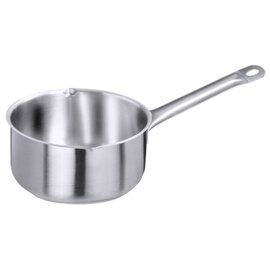 casserole KG 2100 PROFESSIONAL 1.5 ltr stainless steel 0.8 mm  Ø 160 mm  H 85 mm  | long stainless steel tube handle product photo