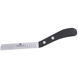 decorating knife serrated serrated edge  | Handle riveted | welded blade length 10 centimeters  L 20 cm product photo
