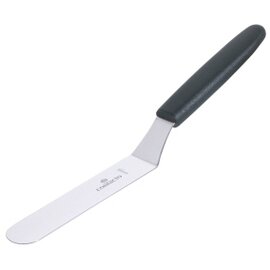 confectionary spatula 92 x 20 mm bent  L 215 mm product photo
