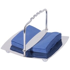 napkin holder 18/10 rectangular 330 x 330 mm | 190 mm x 185 mm H 120 mm product photo